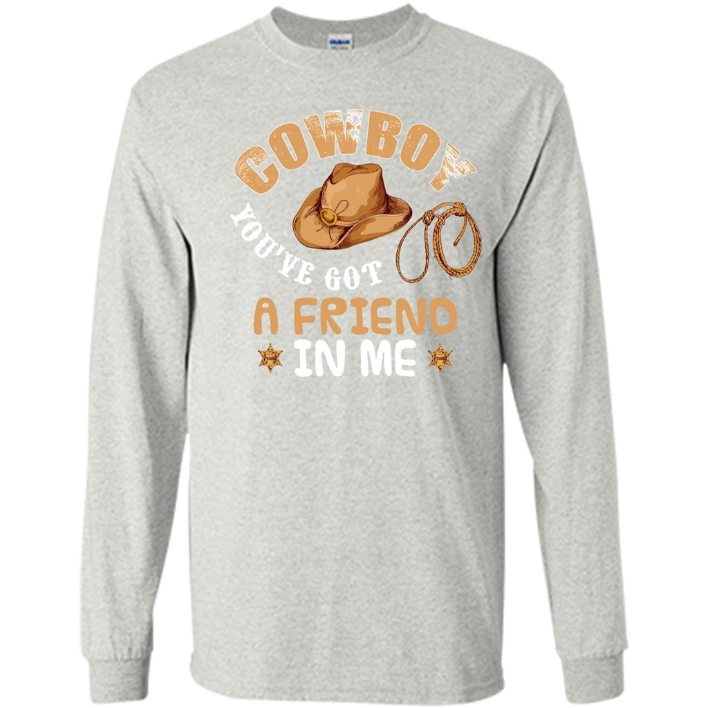 Cowboy You've Got a Friend in Me T-shirt Ash