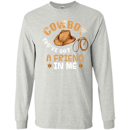 Cowboy You've Got a Friend in Me T-shirt Ash