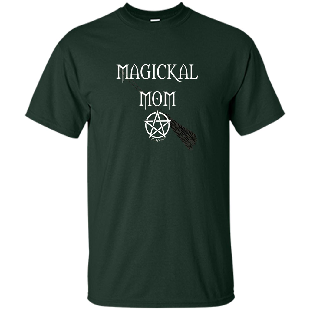 Magickal Mom T-Shirt Forest Green