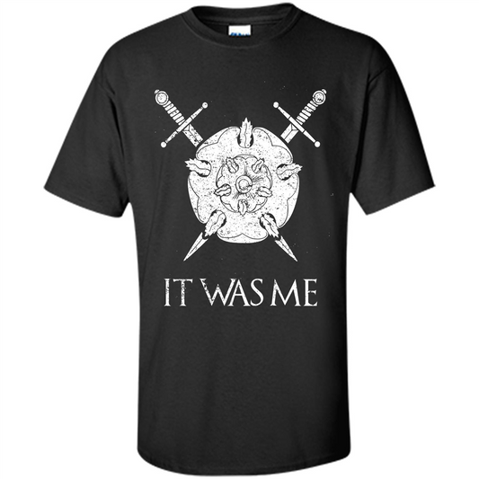 Film Lover T-shirt It Was Me T-shirt Black