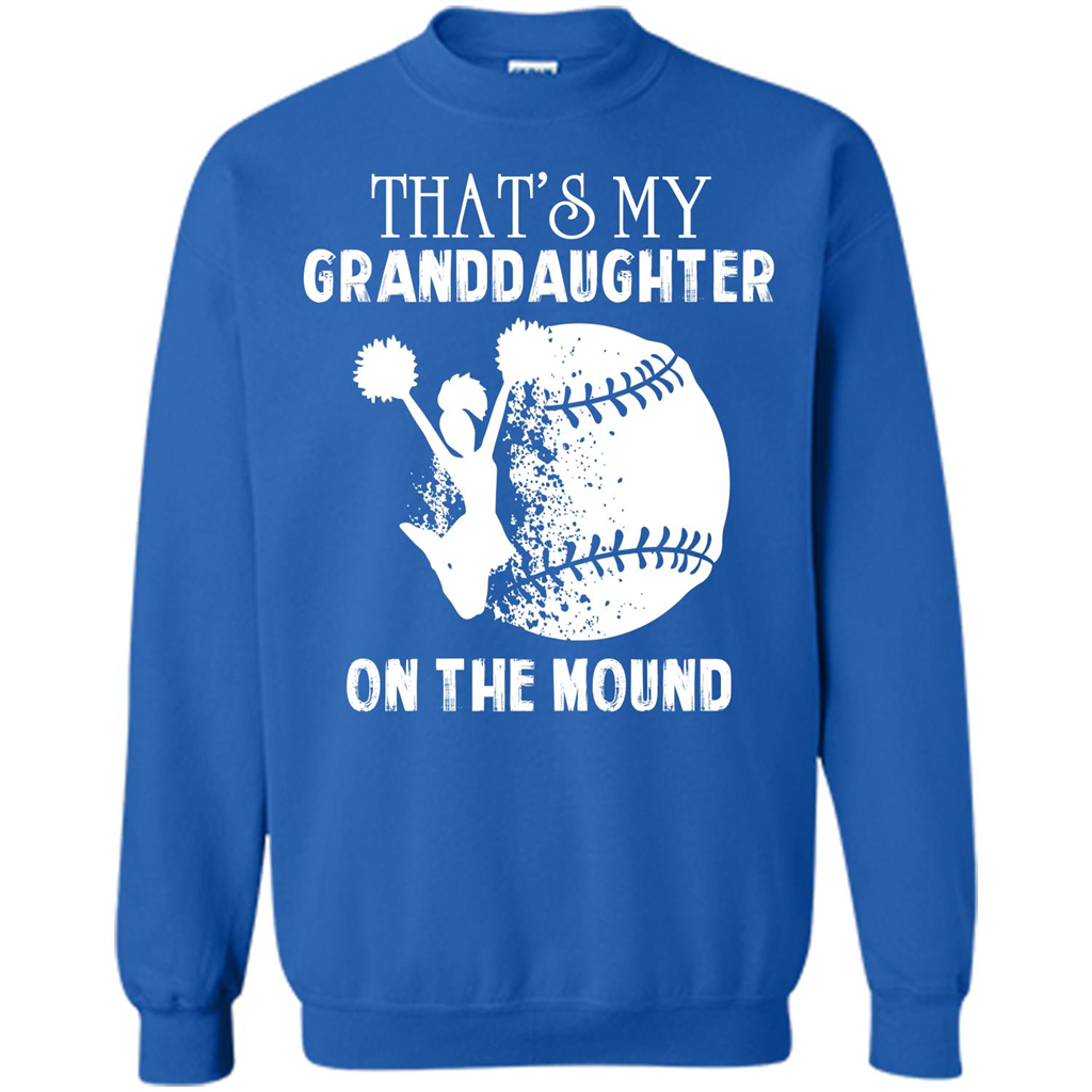 Baseball T-shirt That’s My Granddaughter On The Mound Royal