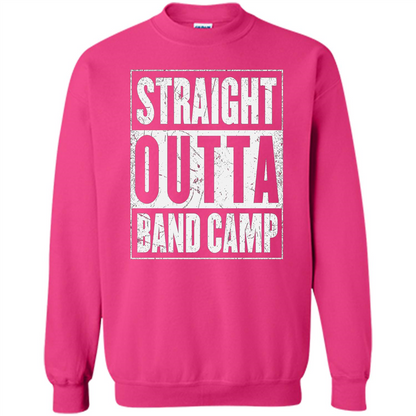 Straight Outta Band Camp T-shirt Camping T-shirt Heliconia