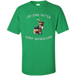 Lip Sync Camp T-shirt Camp Wawaloam