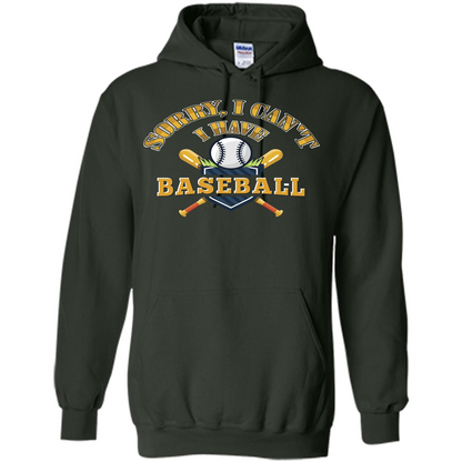 Basketball T-shirt Sorry, I Can't I Have Basketball Forest Green