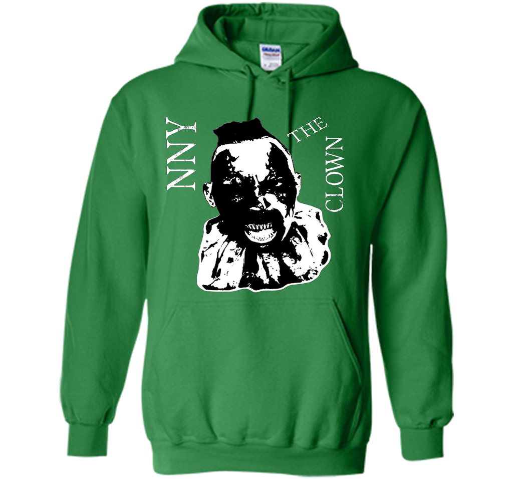 NNY The Clown Scary Halloween T-Shirt shirt Irish Green