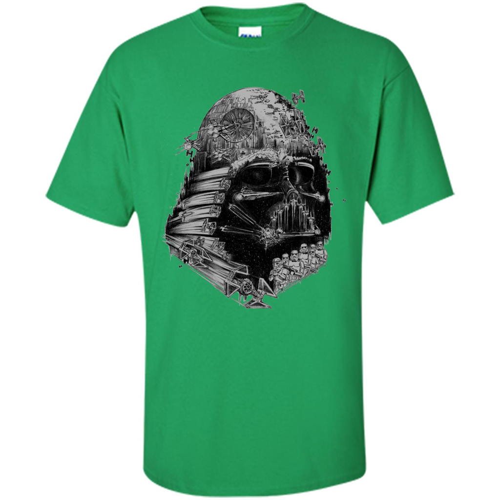 Movie T-shirt Darth Vader Build The Empire Graphic T-shirt Irish Green