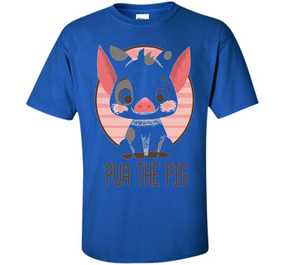 Disney Moana Pua The Pig T-shirt Royal