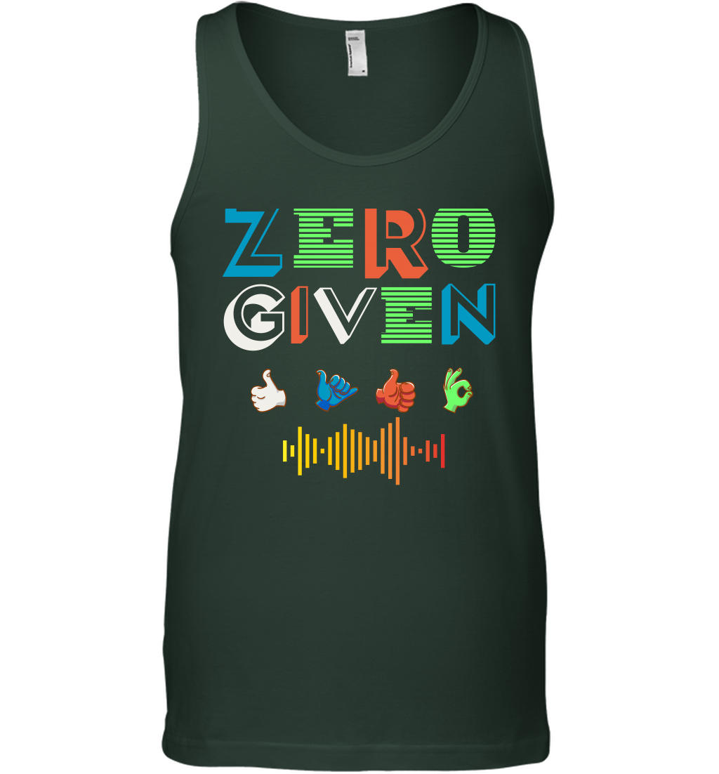 Zero Given Shirt Tank Top Tank Top Forest Green