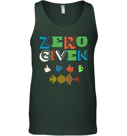 Zero Given Shirt Tank Top Tank Top Forest Green