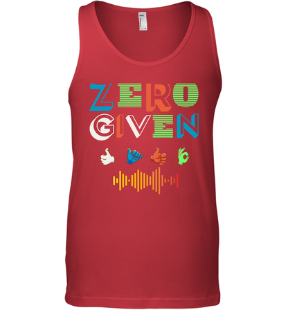 Zero Given Shirt Tank Top Tank Top Red