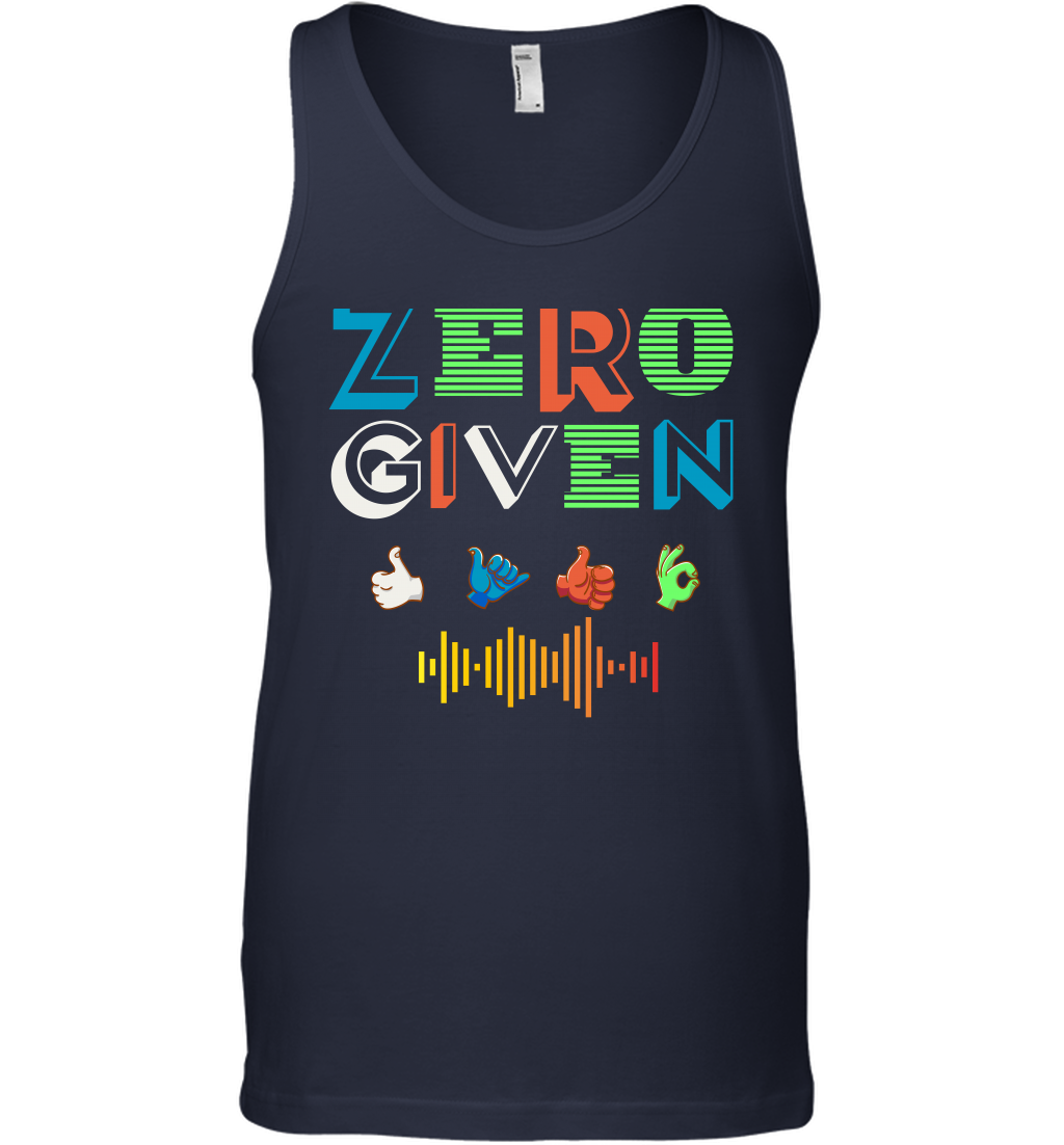Zero Given Shirt Tank Top Tank Top Navy