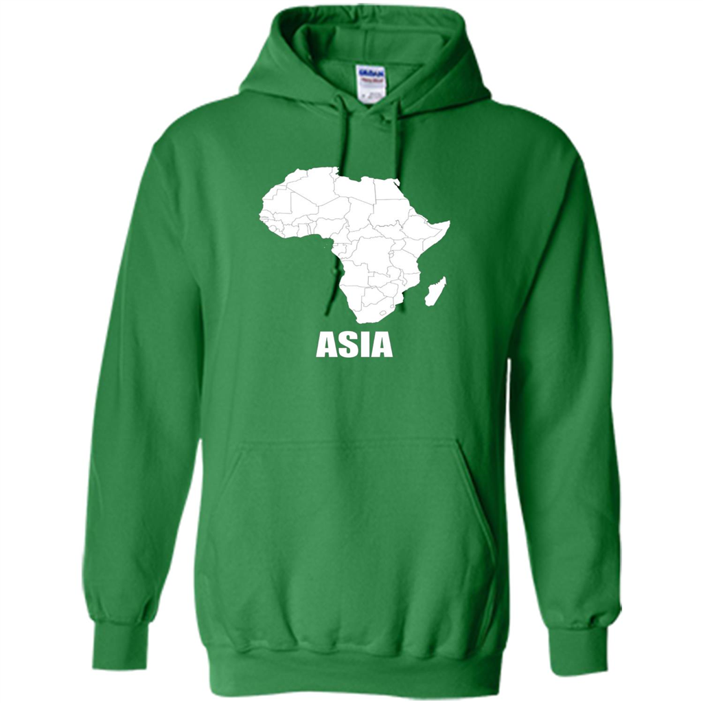 Africa Asia Funny t-shirts - Humor T-shirts Irish Green