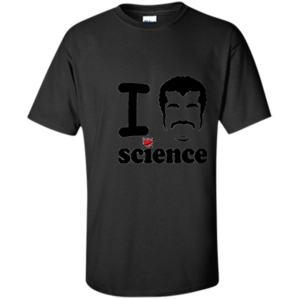 I Love Science T-Shirt Black