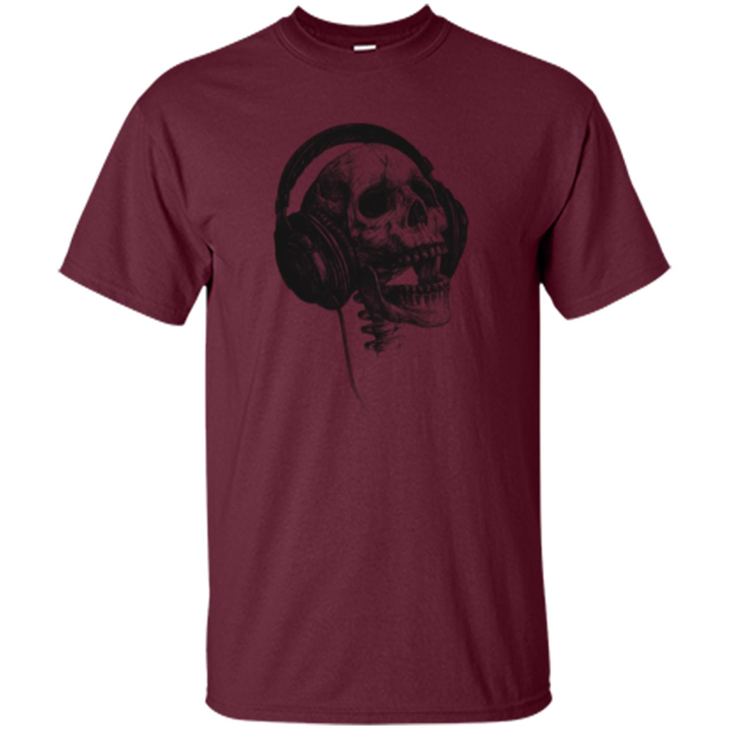 Music Forever T-shirt Maroon