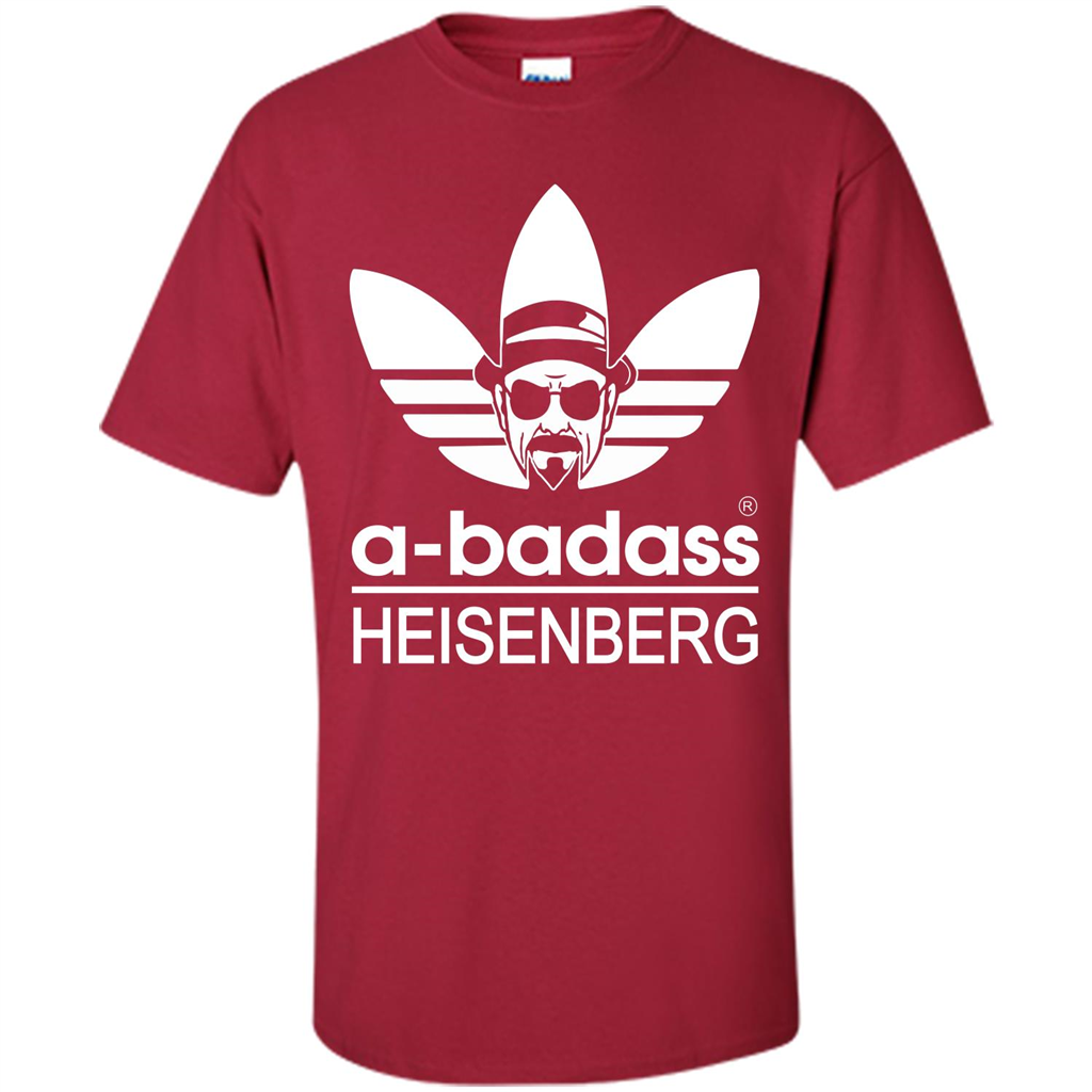 A-badass Heisenberg T-shirt Cardinal