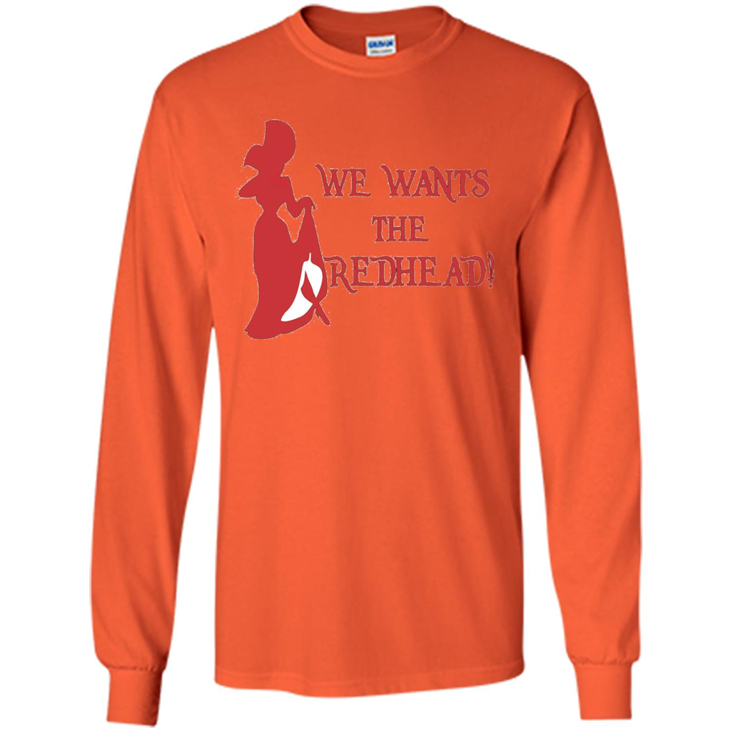 We Wants The Redhead! T-shirt Orange