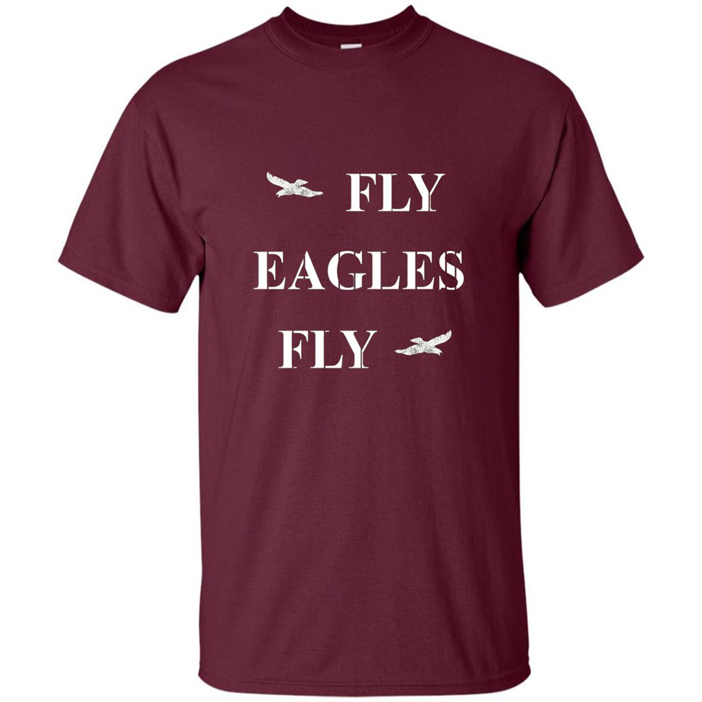 Flying Eagles Fly T-shirt Maroon