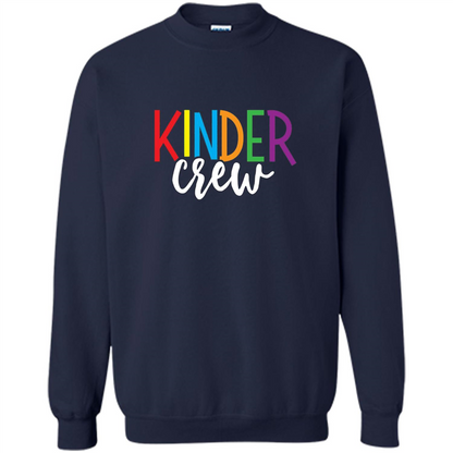 Cute Kindergarten Teacher Team T-shirt Navy