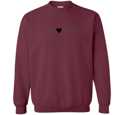 BE KIND positive message t-shirt for men, women and youth cool shirt Maroon