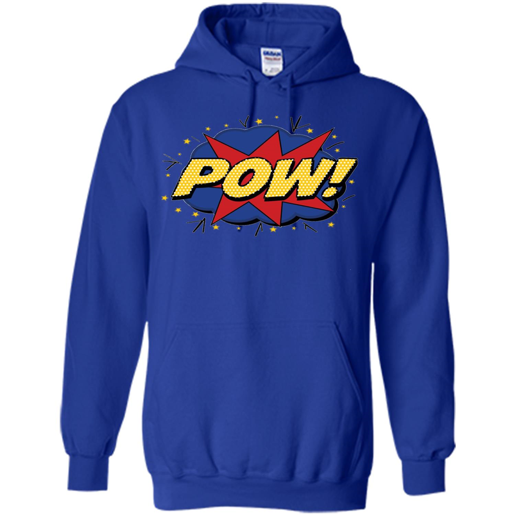 POW Comic Book Bubble T-shirt Royal