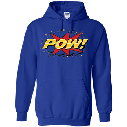 POW Comic Book Bubble T-shirt Royal