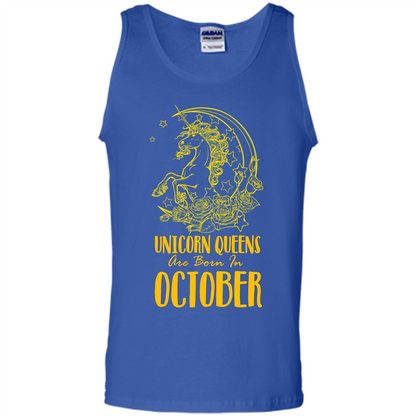 October Unicorn T-shirt Unicorn Queens Are Born In October Royal
