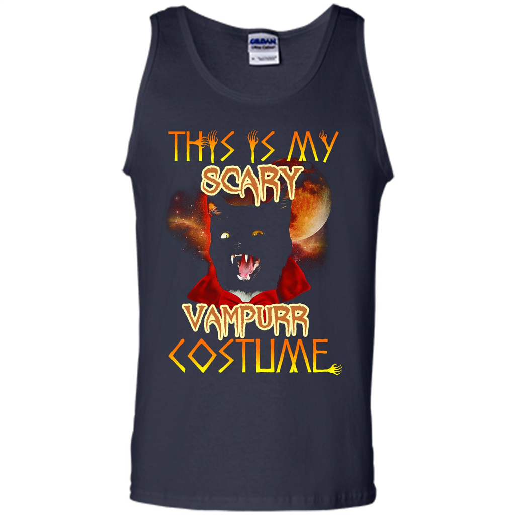 Halloween T-shirt This Is My Scary Vampurr Costume T-shirt