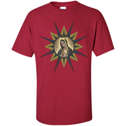 Virgen de Guadalupe T-shirt Cardinal