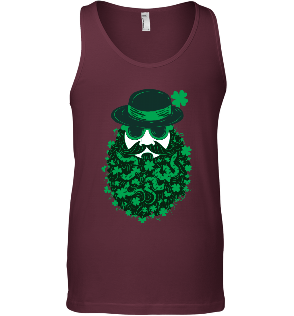 Irish Man Bread Shirt Tank Top Maroon