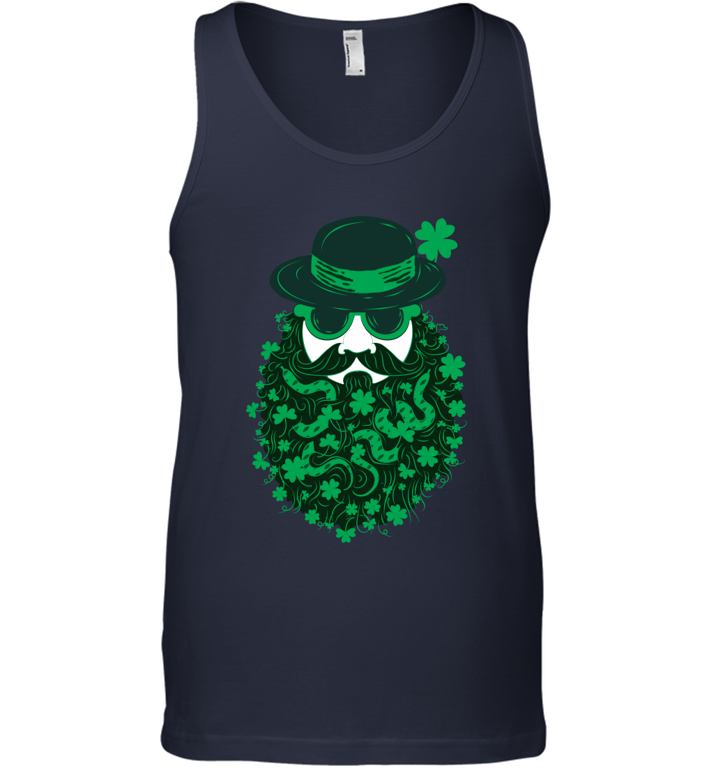 Irish Man Bread Shirt Tank Top Navy