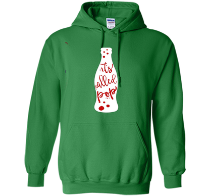 It's Called POP - funny debate handwritten style tshirt t-shirt Irish Green