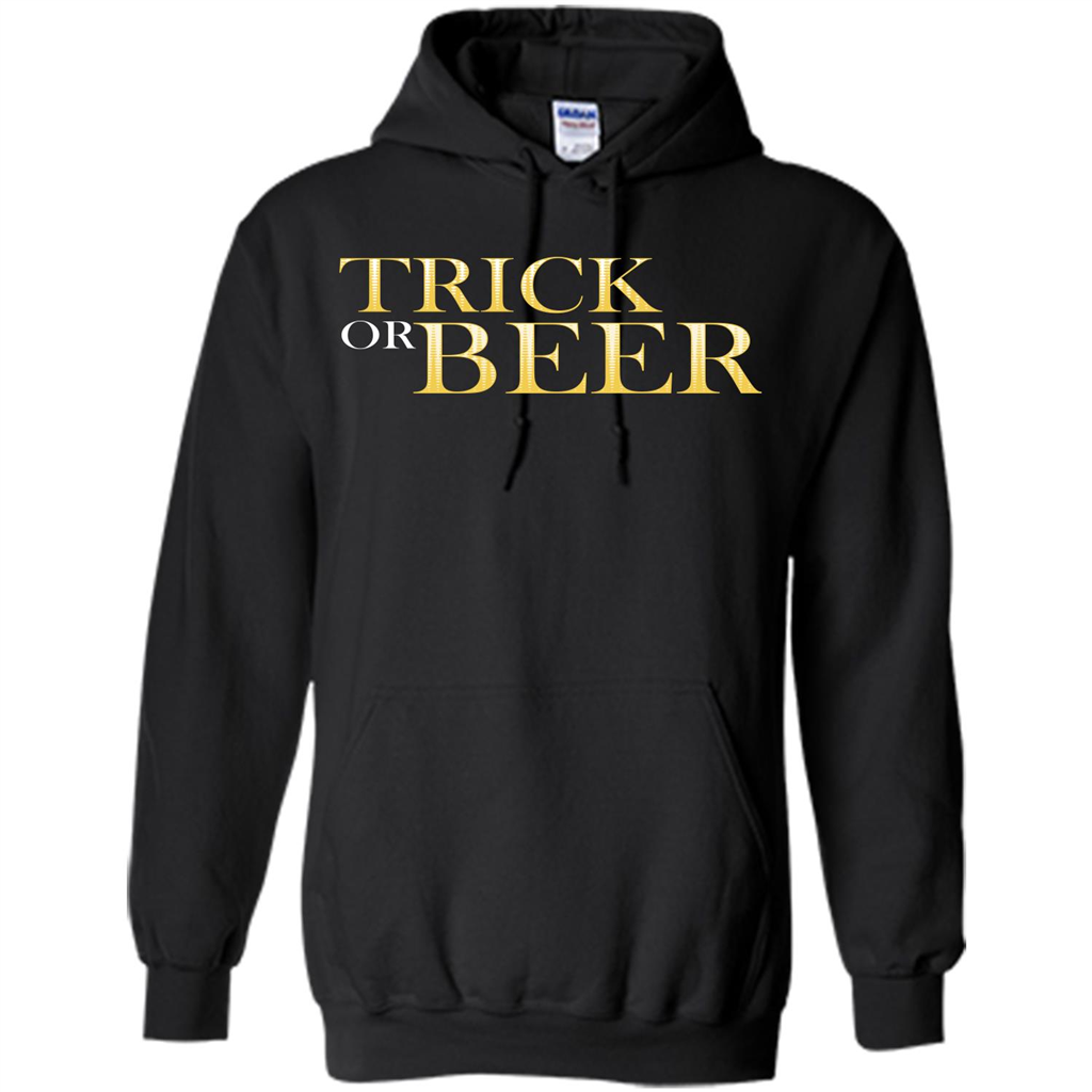 Beer T-shirt Trick Or Beer T-shirt Black