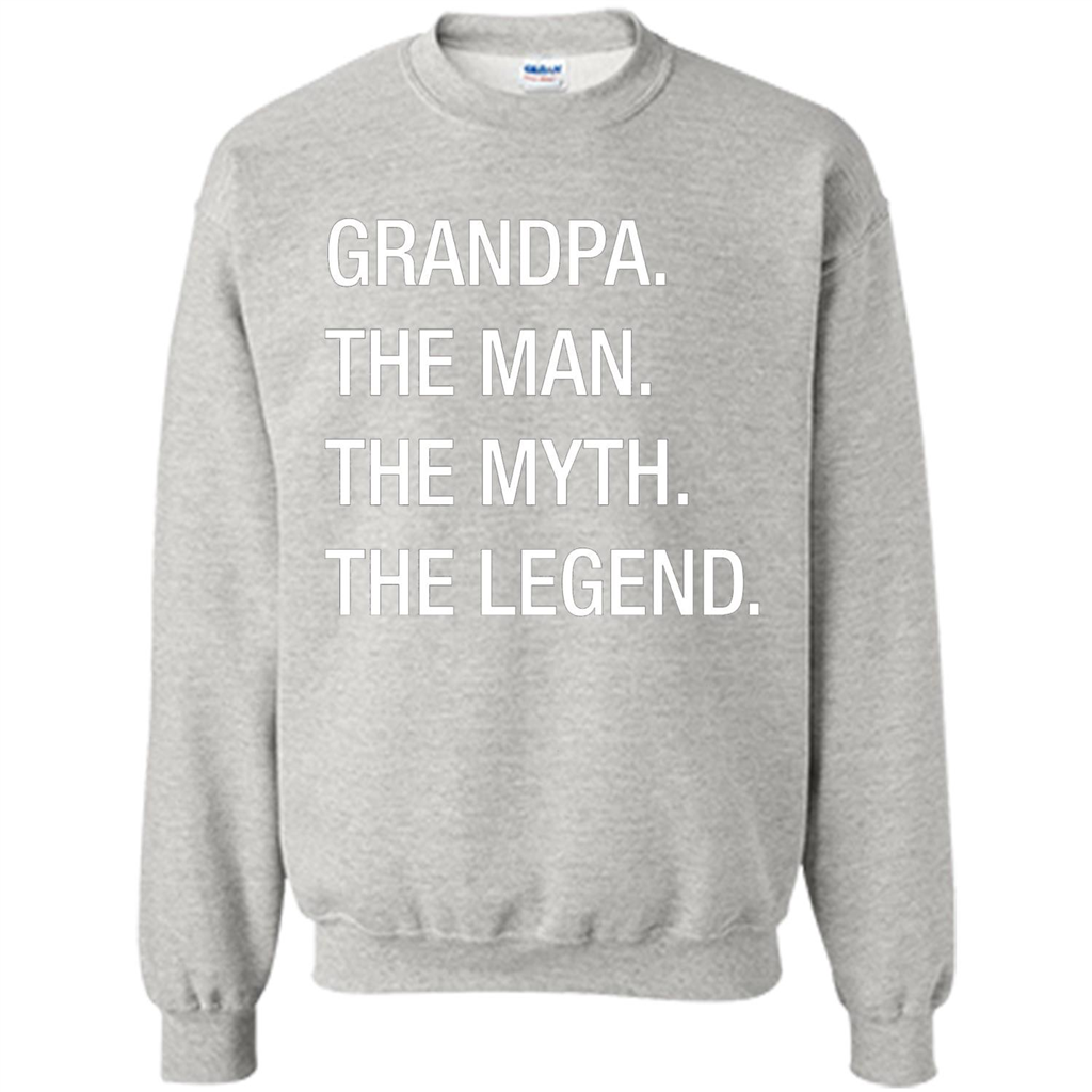 Grandpa The Man The Myth The Legend T-shirt Ash