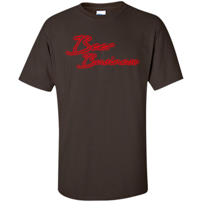 Beer T-shirt Beer Business Dark Chocolate