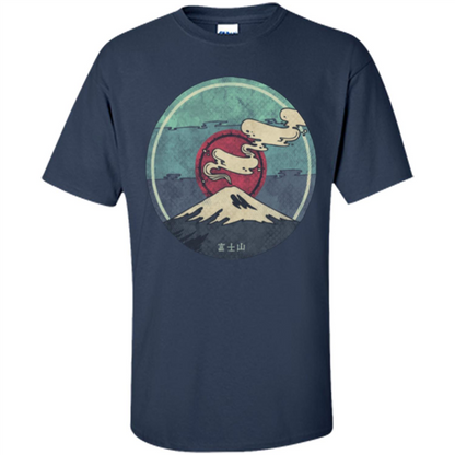 Mount Fuji T-shirt Navy