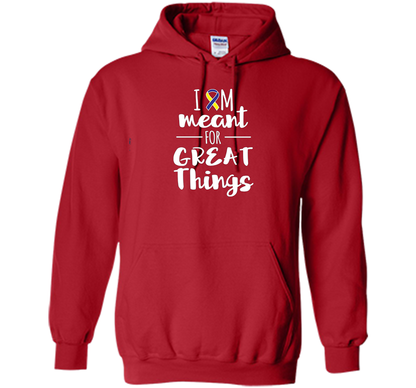 Premium Down Syndrome - I Am Meant For Great Things T-Shirt t-shirt Red