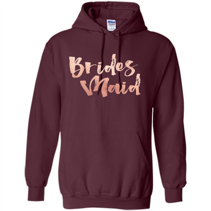 Bridesmaid T-shirt Maroon