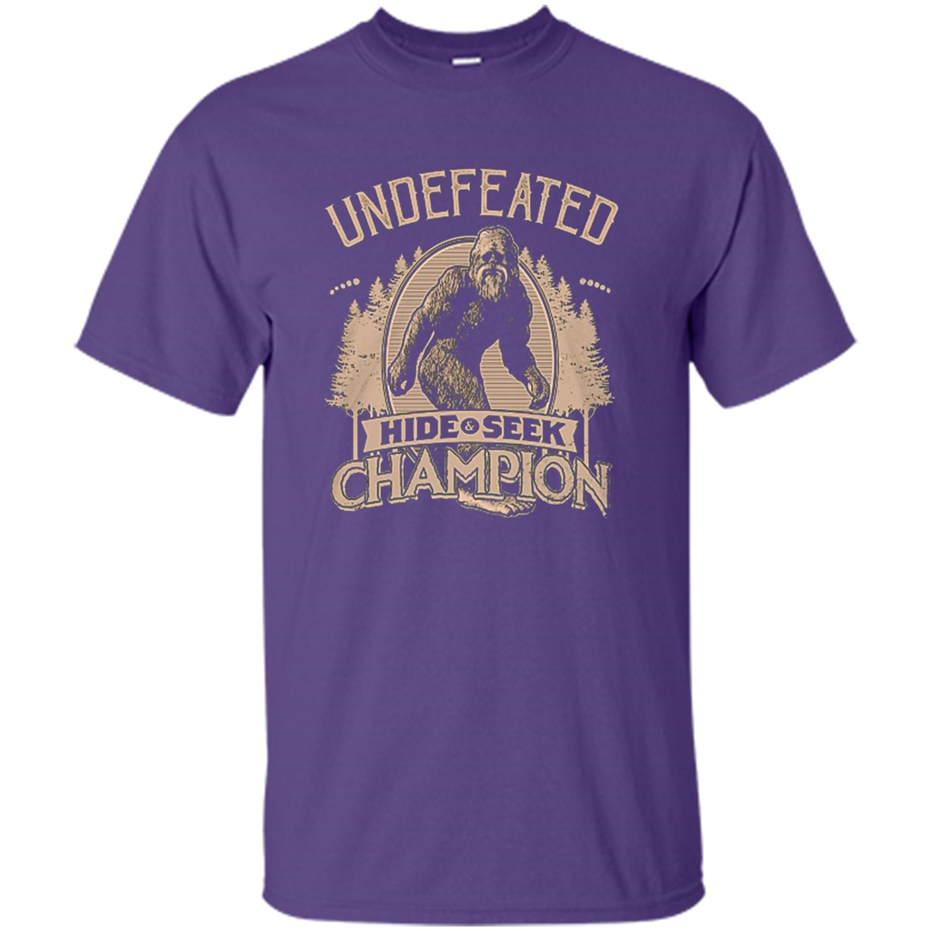 Undefeated Hide Seek Champion T-shirt Purple