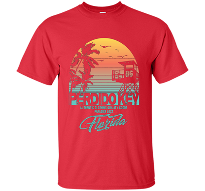 Perdido Key Florida Beach T-shirt Red