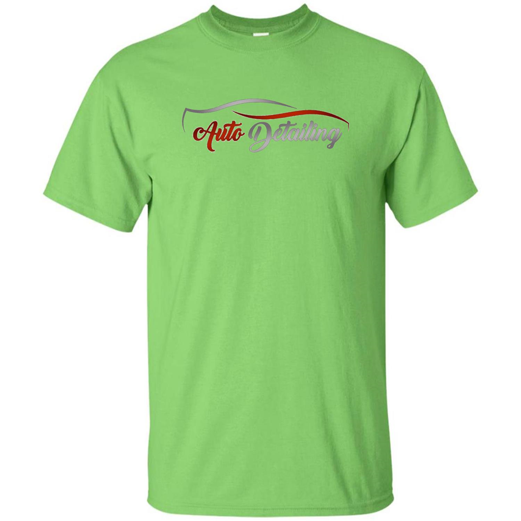 Auto Detailing Shirt Red And Black