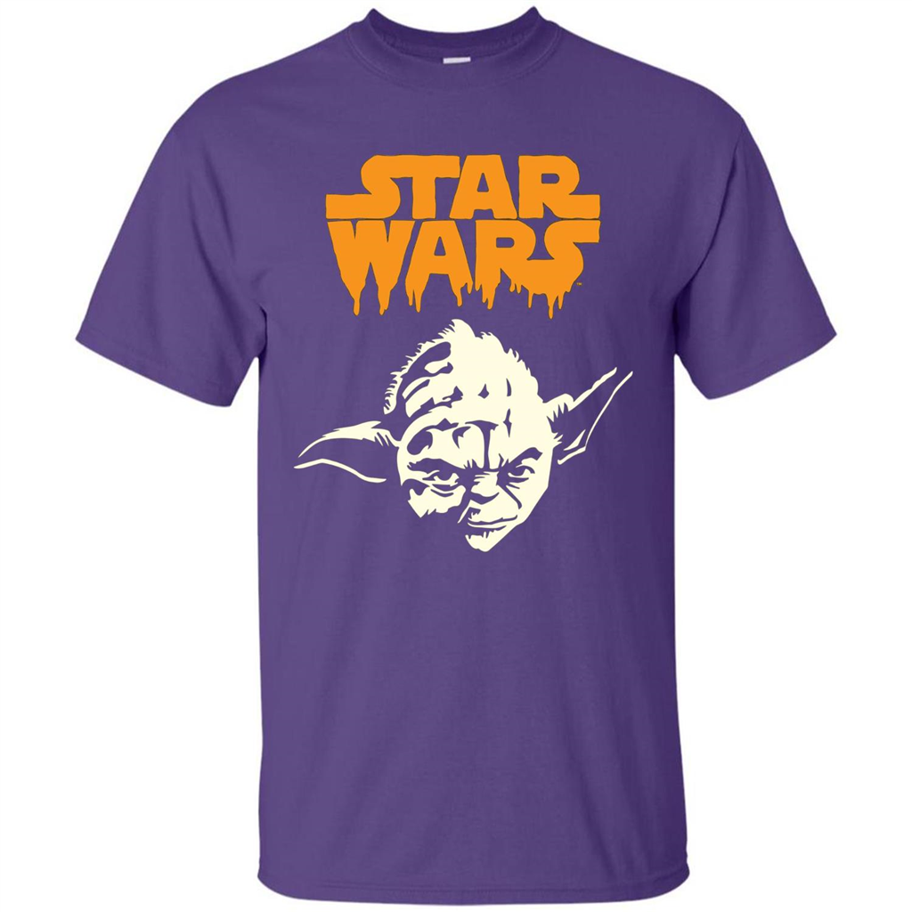 Movie T-shirt Yoda Dripping Ooze Logo T-Shirt
