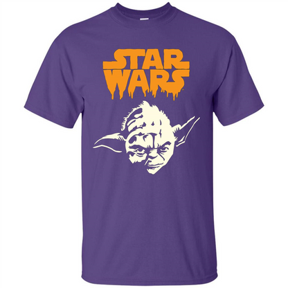 Movie T-shirt Yoda Dripping Ooze Logo T-Shirt