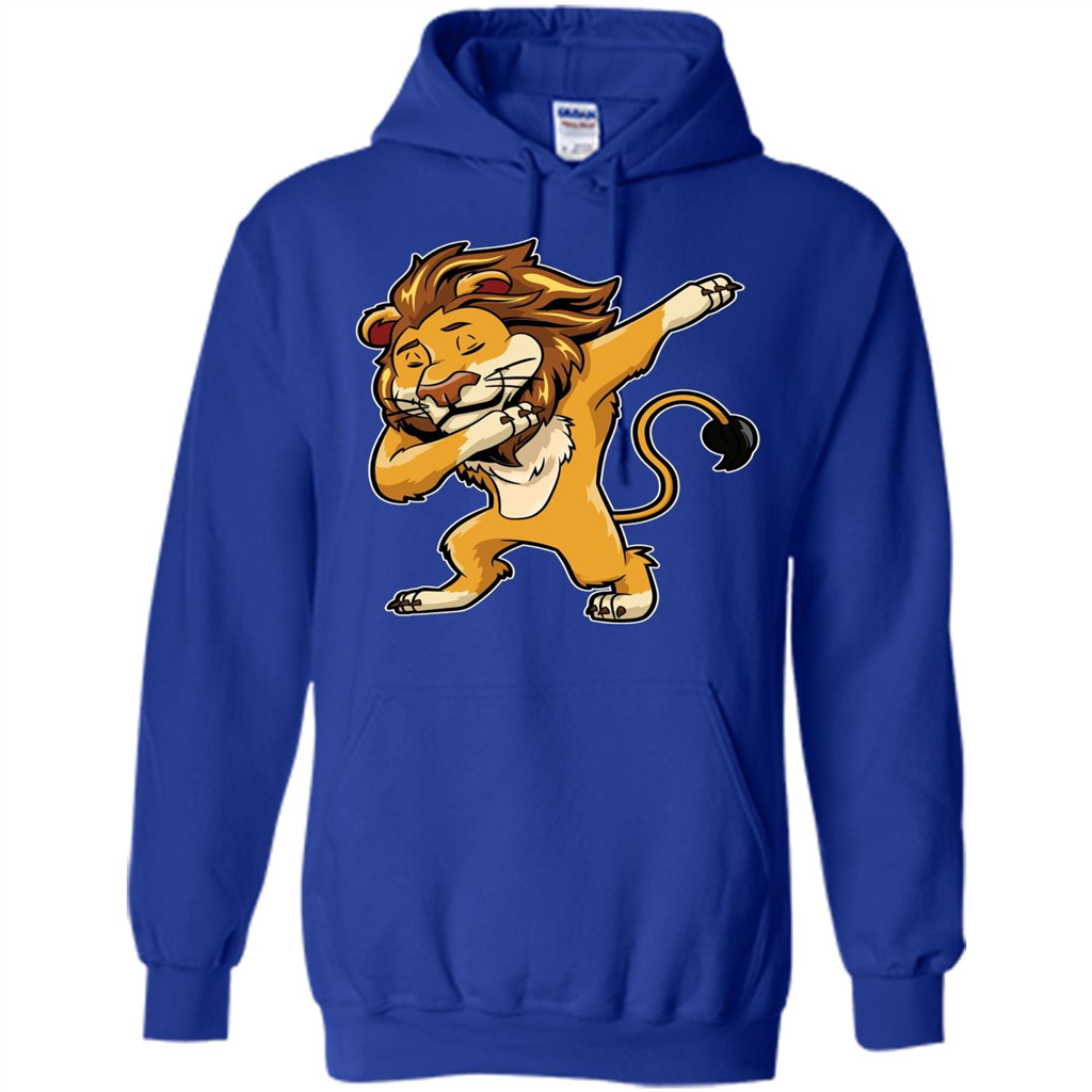 Lion Dabbing T-shirt Dab Cat Dance Royal