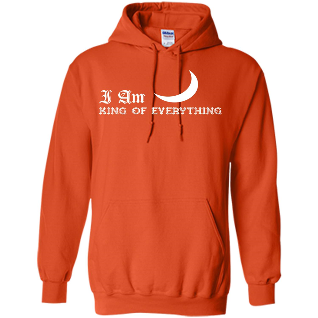 I Am King Of Everything T-shirt Orange