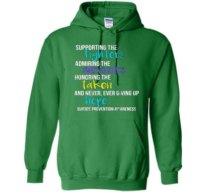 Vintage Suicide Prevention Awareness T-Shirt Distressed shirt Irish Green