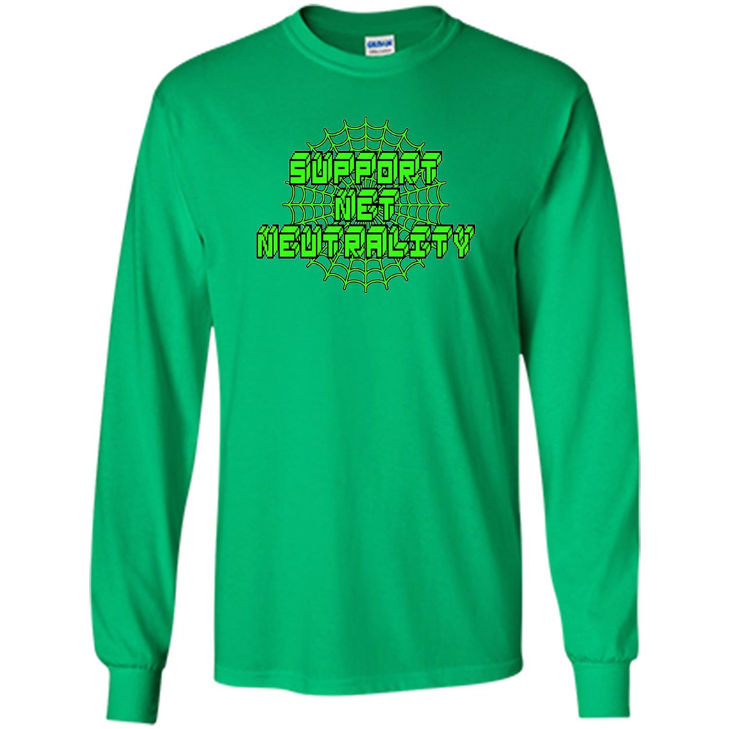 Support Net Neutrality T-shirt Irish Green