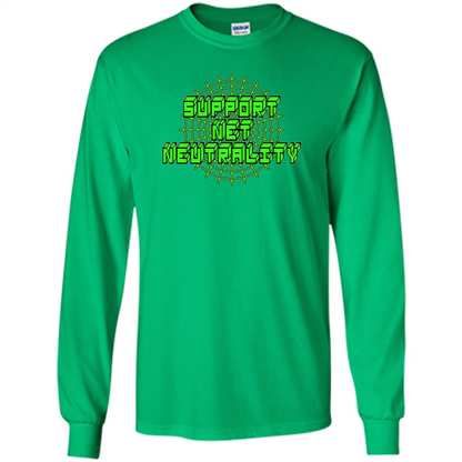 Support Net Neutrality T-shirt Irish Green