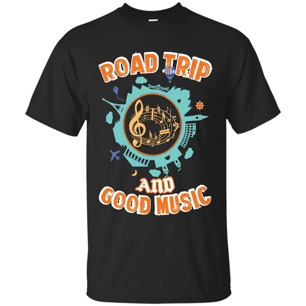 Road Trip And Good Music T-shirt Royal