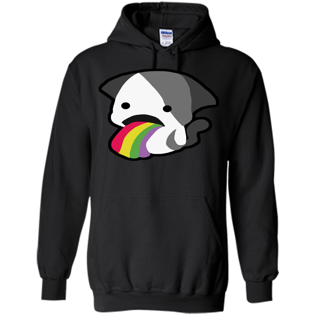 Love Cat T-shirt Cute Cat Black