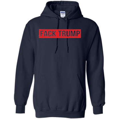 Fack Trump T-shirt Anti Trump T-shirt Navy